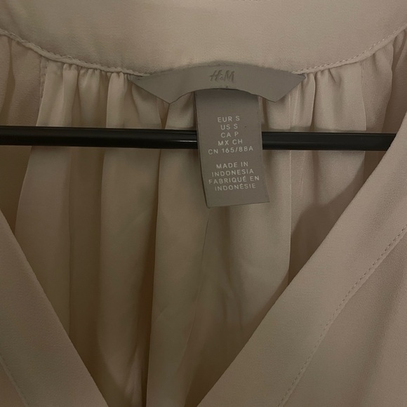 H&M Cream Midi Dress - Picture 2 of 3